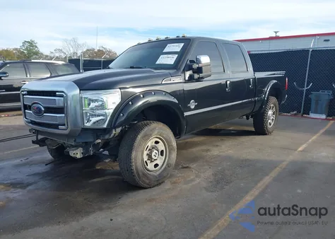 2015 Ford F-250 Lariat из США, поврежденный, VIN 1FT7W2BT7FEB42759